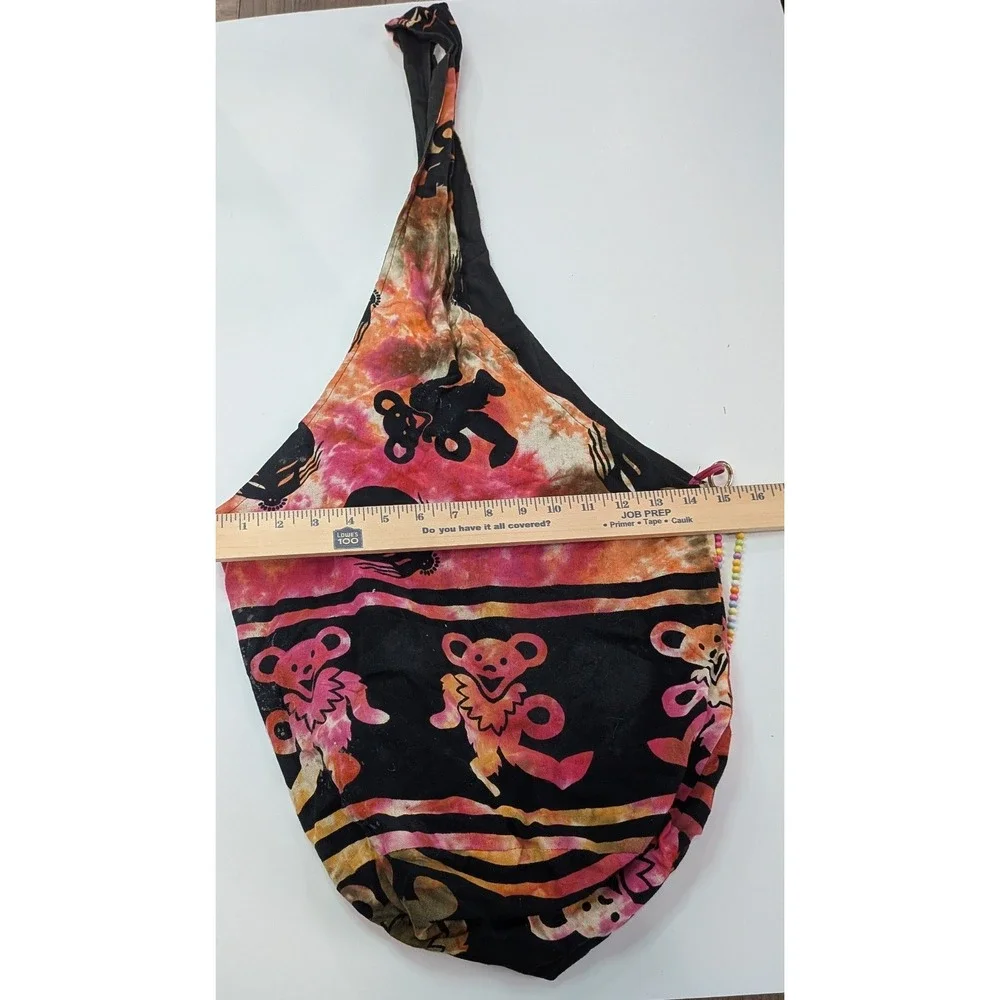Flying High Grateful Dead Sling Bag OS Multicolor Excellent Tie Dye Boho Hippie